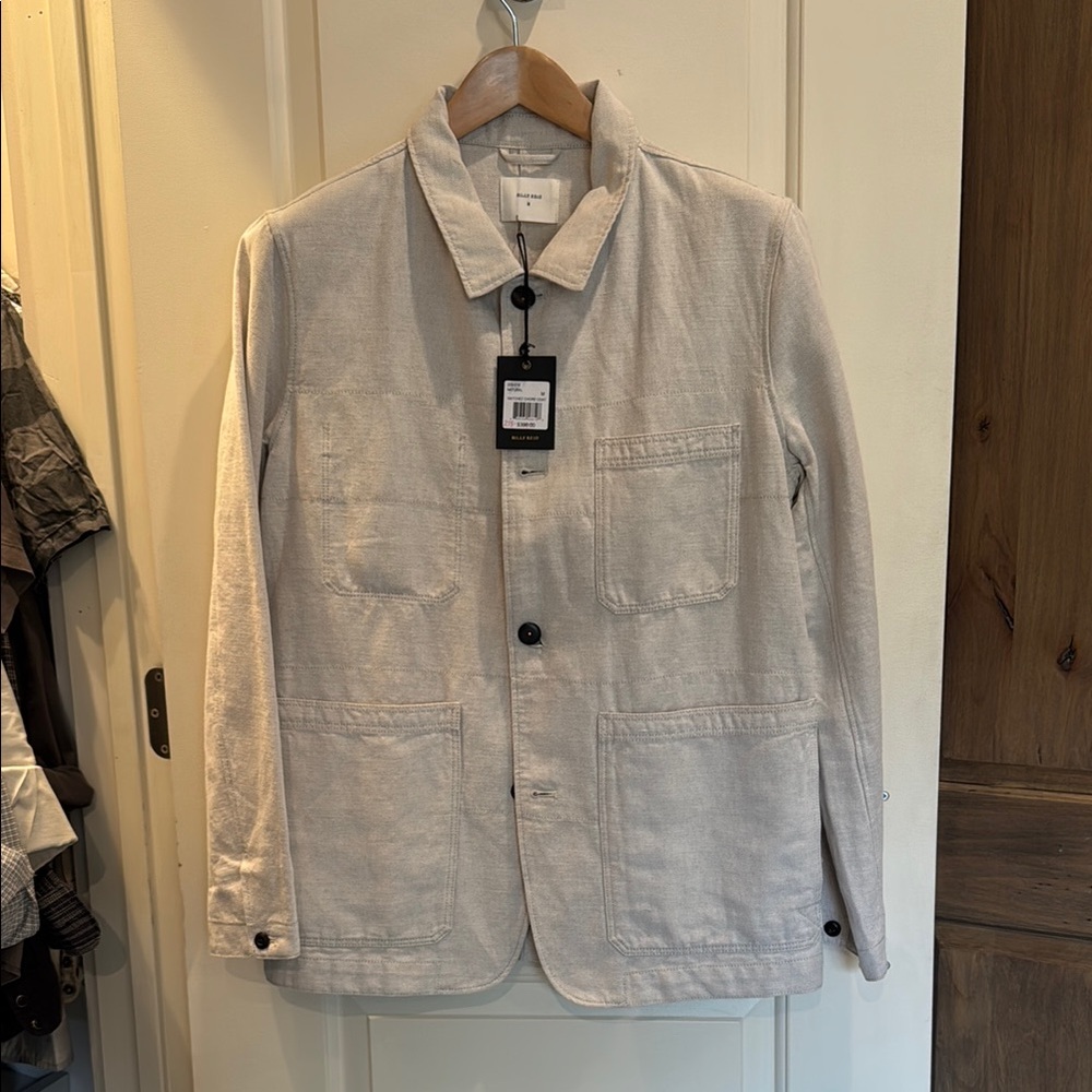Men's Linen Chore Coat